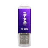 Накопичувач USB 32GB Hi-Rali Rocket серiя фіолетовий