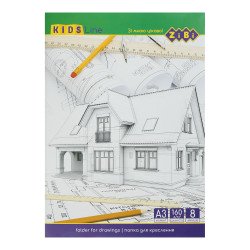 Папка для креслення А3, 8 арк., 160 г/м2