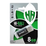 USB-флеш-накопитель USB 8GB Hi-Rali Rocket серия черный