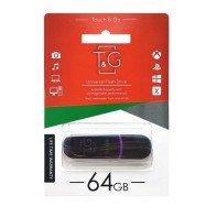 Накопичувач USB 64GB T&G jet серiя 012 чорний