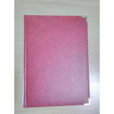 ППВ-5 Папка поздравит.Miradur  "До підпису"красный Ф.230х320 Пр.уг.