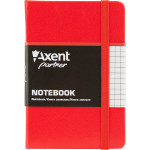 Книга записна Partner, 95*140, 96арк, кліт, черв Axent