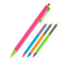 Ручка масляная автом. Reporter Color, синя Axent