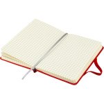 Книга записна Partner, 95*140, 96л, клет, красная Axent