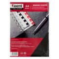 Обкладинка картонна "під шкіру"А4,250г/м2  (50шт), чорна Axent