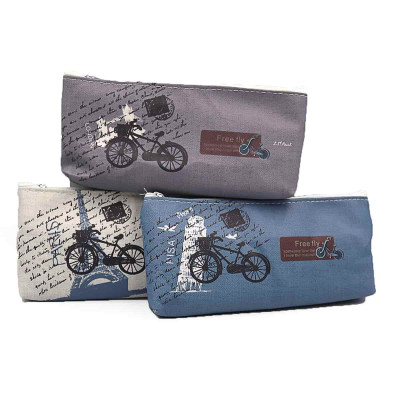 P2177 Пенал плоск.1отд."Bike", 20*9*2,5см, mix,OPP, 1шт/этикетка