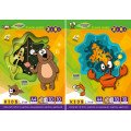 /Картон кольоровий, А4, 10 кольорів - 10 аркушів, (8 станд.кол.+золото і срібло), 230г/м2, KIDS Line