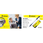 Ручка масляная Hiper Max Writer HO-335 2500 м 0.7 мм  синяя