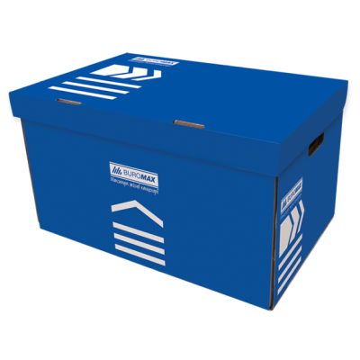 Короб для архивных боксов, 580*390*265 синий
