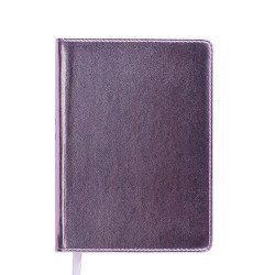 Ежедневник датированный 2019 METALLIC, A6, 336 стр, розовый