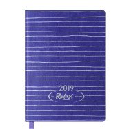 Ежедневник датированный 2019 RELAX, A6, 336 л, фиолетовый Ежедневник датированный 2019 RELAX, A6, 336 л, фиолетовый