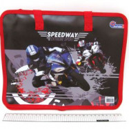 S1831 Сумка з ручками "Motorace" 26*32см