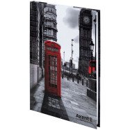 Книга записна тверда обкл. А5, 96 арк., клітинка
