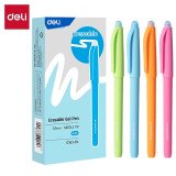 Ручка  Deli EG163-BL синяя пиши-стирай гелевая 0,5