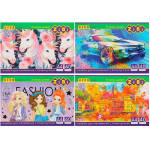 Альбом для рисования, А4, 40 листов, 120 г/м2, на скобе, KIDS Line