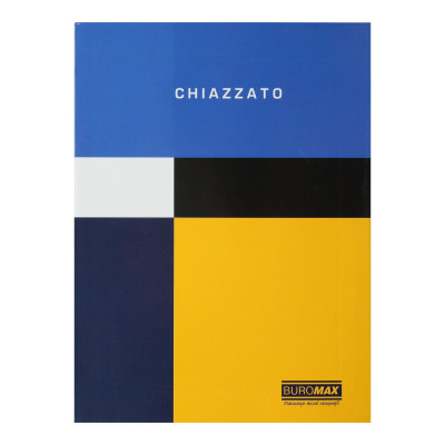 Записная книжка CHIAZZATO, А5, 80 л, клетка, интегральная обложка синяя