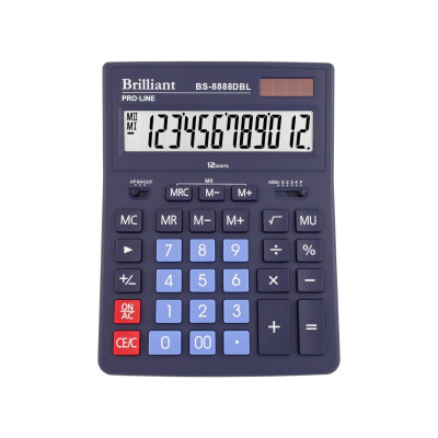 Калькулятор BS-8888DBL 12р, 2-пит.