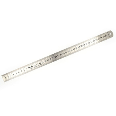 Линейка металлич. SS40 (40 см.)с этикеткой