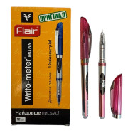 Ручка кульк Flair 743 черв Writometer ball NEW.10км.