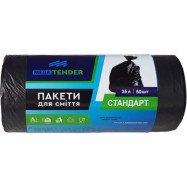 Пакети для мусора черные 35л/50шт.Mega Servise Light HD Пакети для мусора черные 35л/50шт.Mega Servise Light HD