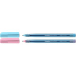 Ручка шариковая SCHNEIDER TOPS BUBBLE GUM 0,5мм. Корпус ассорти, пишет синим