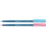 Ручка шариковая SCHNEIDER TOPS BUBBLE GUM 0,5мм. Корпус ассорти, пишет синим