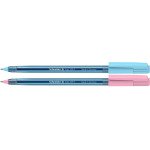 Ручка шариковая SCHNEIDER TOPS BUBBLE GUM 0,5мм. Корпус ассорти, пишет синим