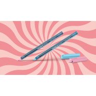 Ручка шариковая SCHNEIDER TOPS BUBBLE GUM 0,5мм. Корпус ассорти, пишет синим