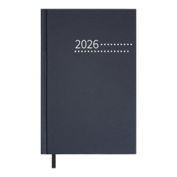 Ежедневник датированный 2026 ZEST, A5, синий, бумвинил
