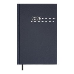 Ежедневник датированный 2026 ZEST, A5, синий, бумвинил