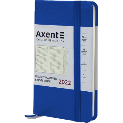 Щотижневик 2022 Pocket Strong, 90*150, класичний синій