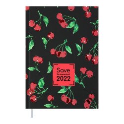 Щоденник дат. 2022 SAVE, A5, 336 стор., чорний