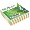 Блок бумаги для заметок  85х85мм 400 л, не клеенный, микс Fresh Up