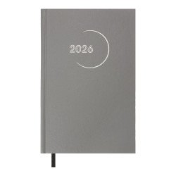 Щоденник датов. 2026 MADAM , A5, сірий, бумвініл