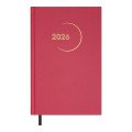 Ежедневник датированный 2026 MADAM, A5, малиновый, бумвинил