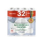 Туалетная бумага  "Серебро" целлюлозная 3-х сл. 32 шт Кохавинка