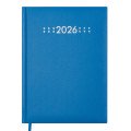 Ежедневник датиров. 2026 CLASSIC, A5, синий, бумвинил/поролон