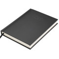 Ежедневник датированный. 2026 GENTLE, A5, черный, иск.кожа/поролон