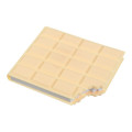 Блокнот WHITE CHOCOLATE, 90х90мм, 80 л., нелинированный, ароматизированная Soft touch обложка, KIDS