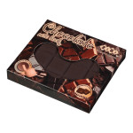 Блокнот CHOCOLATE, 100х87мм, 80 арк., нелінований, ароматизована Soft touch обкладинка, KIDS Line