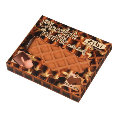 Блокнот CHOCOLATE WAFFLE, 90х90мм, 80 л., нелинированный, ароматизированная Soft touch обложка, KIDS