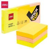 iндекс Deli EA01103 микс 38*51мм 3шт*100арк паперовi неон