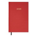 Ежедневник датированный 2026 SIMPLE, A5,красный , бумвенил