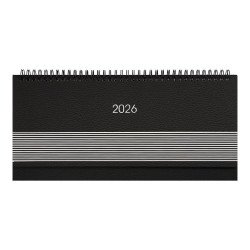 Планинг датированный 2026 PARALLEL, черный