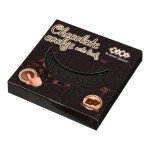 Блокнот CHOCOLATE COOKIE, 90х90мм, 80 арк., нелінований, ароматизована Soft touch обкладинка, KIDS Line