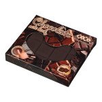 Блокнот CHOCOLATE, 100х87мм, 80 арк., нелінований, ароматизована Soft touch обкладинка, KIDS Line
