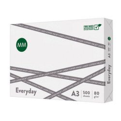 Бумага  MM EVERYDAY А3 80 г/м2,500 л