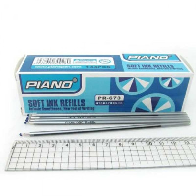 PR-673-338 Стержни масляные "Piano" "Maxriter" черн. (100шт в кор) 140мм, 100шт/этик.