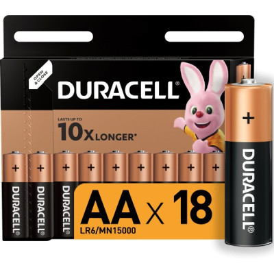 Батарейка AA Duracell LR06 MN1500 пальч.