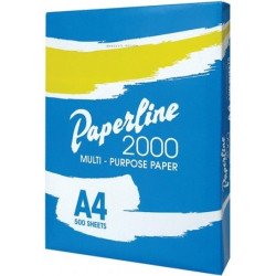 Бумага офисная А4 75г/м Paperline, 500 л